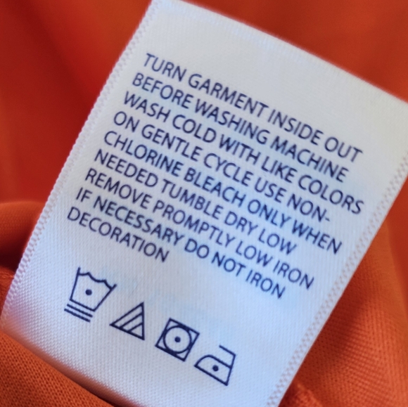 2XL 50-52 Clemson Tigers Football Orange Polo NWT Polyester - Picture 9 of 11